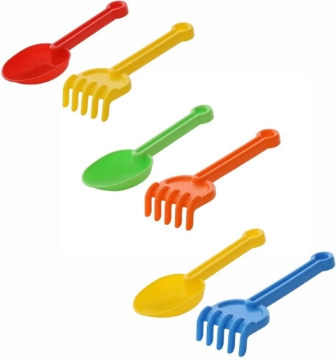 Set za pijesak s lopaticom i grabljicama