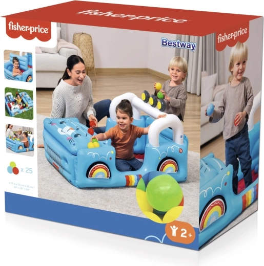 Nafukavajući igraći auto s lopticama FISHER-PRICE Safari
