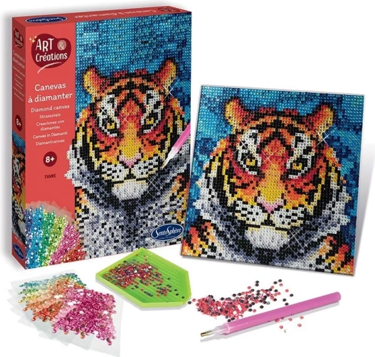 Sentosphere dijamantno platno tigar