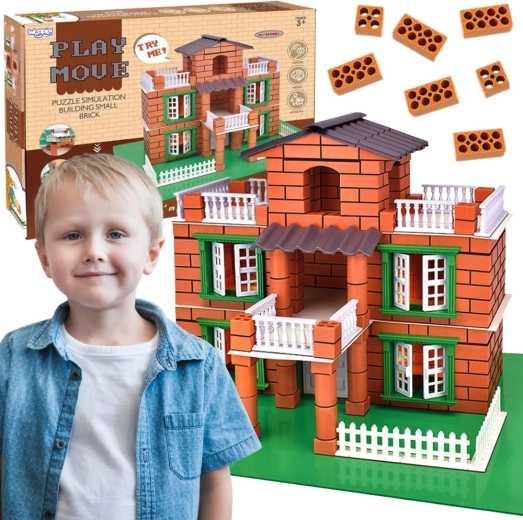 Woopie građevinski set od opeke – vila s 357 dijelova