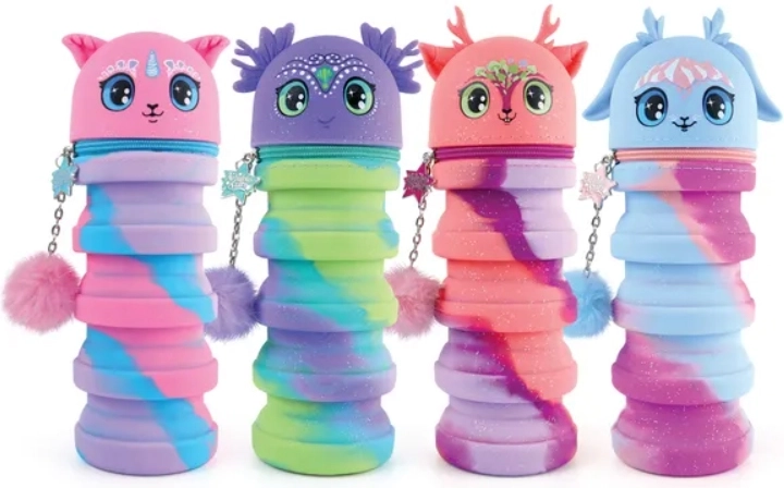 Silikonska izvlačna pernica 20 cm NEBULOUS STARS