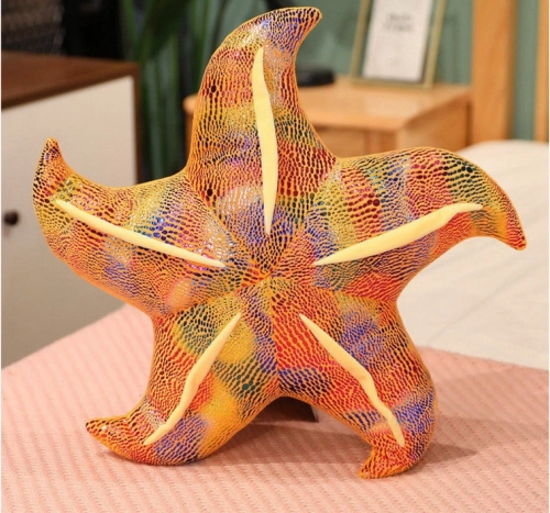 Plišasta zvjezdica žuti jastuk 20 cm