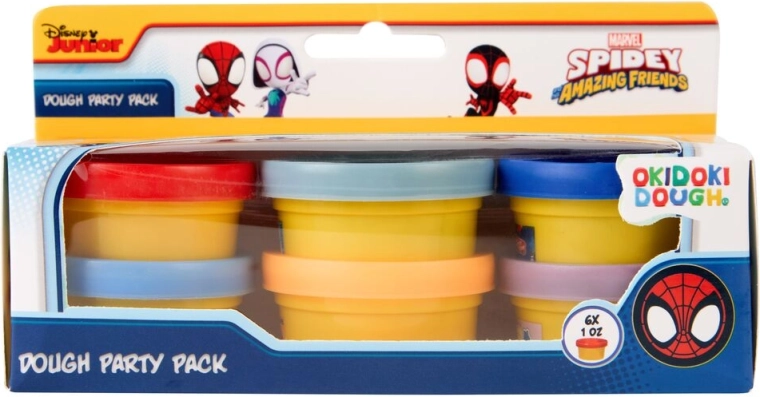 Modeling clay Marvel Spider-Man – set of 6 mini tubs