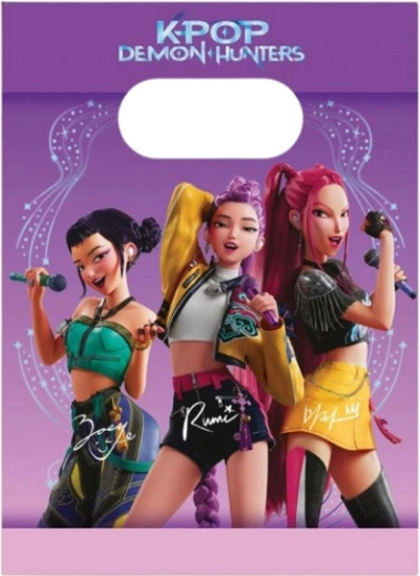 Gift Paper Bags K‑Pop Demon Hunters (4 pcs)
