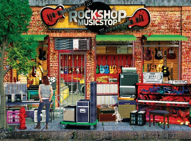 Puzzle 1000 komada EUROGRAPHICS Rock Shop