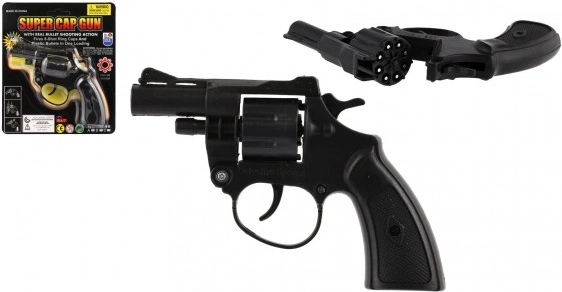 Plastični puška na kapsule 8 metaka