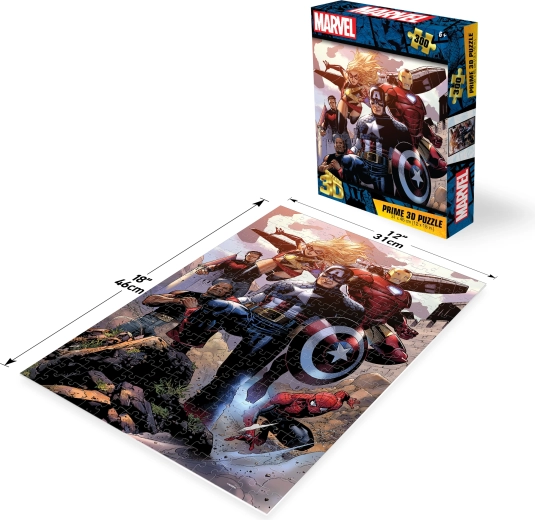 3D puzzle MARVEL Avengers 300 dijelova