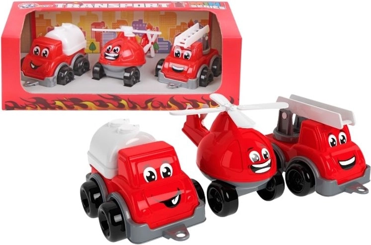 TechnoK mini vozila vatrogasna postrojba – set autića