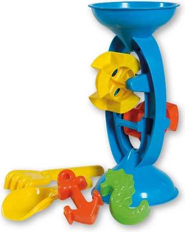 Mlin za vodu za pijesak 28 cm s setom pribora