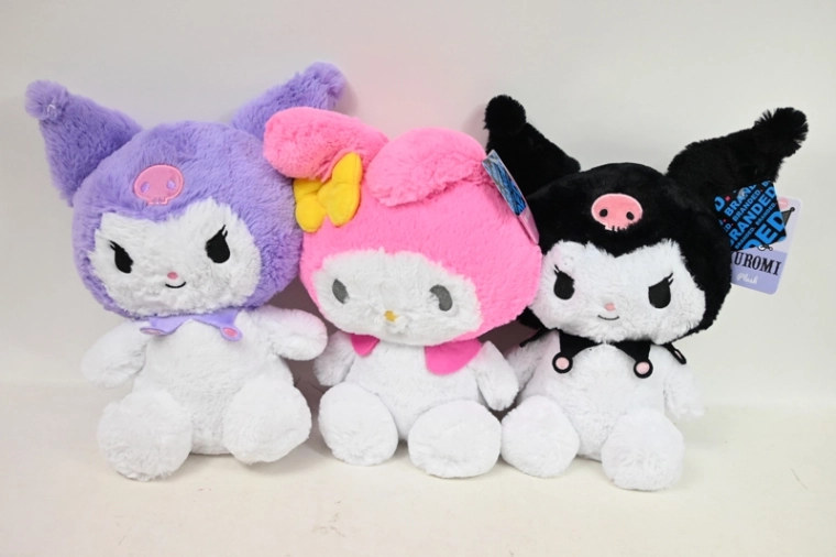 Plišana figurica Sanrio Kuromi / My Melody 30 cm