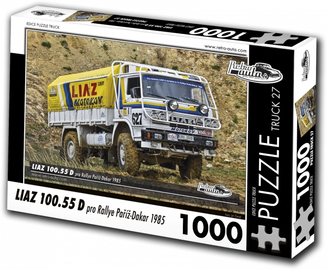 Puzzle RETRO-AUTA LIAZ 100.55 D Rallye Pariz–Dakar 1000 dijelova