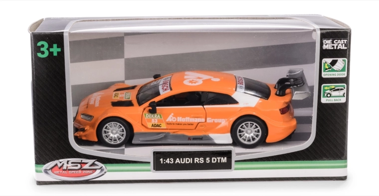 Metalni model automobila Audi RS 5 DTM 1:43 s otvarajućim vratima