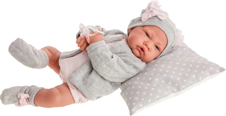 Antonio Juan - realistic baby doll with soft cloth body 42 cm