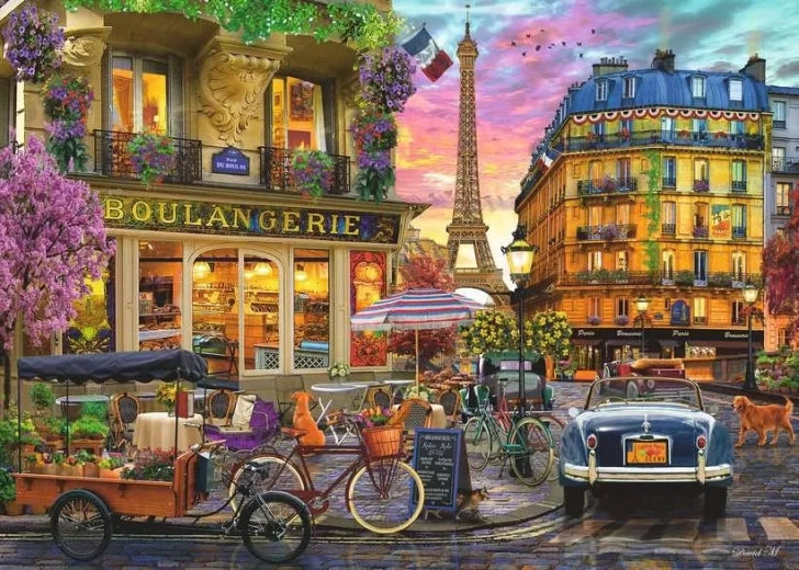 Ravensburger puzzle Pariz u zoru 1000 dijelova