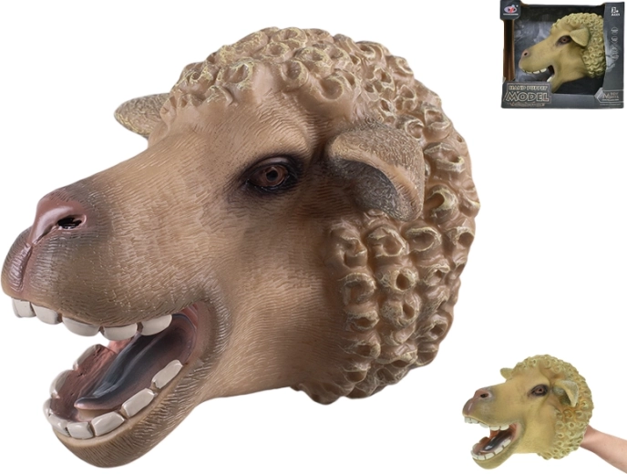 Lutka na ruku ovčica 20 cm za djecu od 3 godine