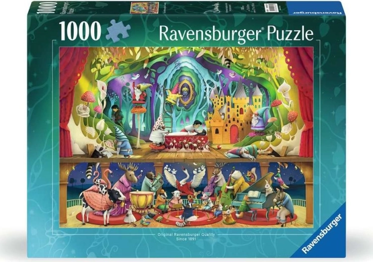 RAVENSBURGER Puzzle Snjeguljica i sedam patuljaka 1000 dijelova