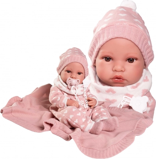 Erika - Realistična Lutka Beba s Cijelovinilskim Tijelom 42 cm