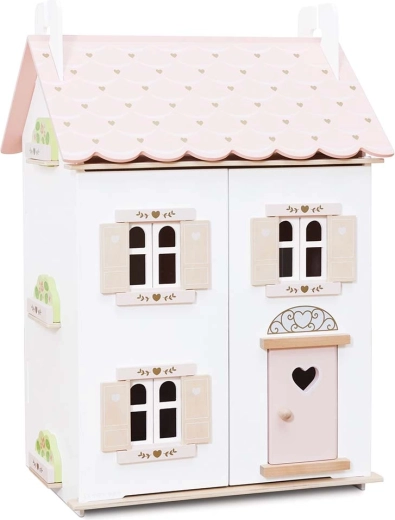 Le Toy Van drvena kućica za lutke Rose Heart