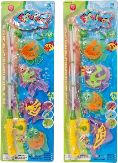 Svjetleći dječji ribarski štap s magnetskim ribicama