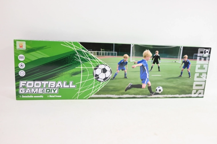 Metalni nogometni gol 123 × 77 cm s loptom i pumpicom