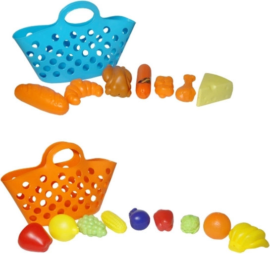 Voće i povrće u košarici – dječji set namirnica