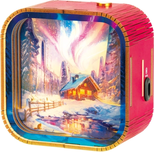 2Kids Toys 3D drvena slagalica lampica polarna svjetlost