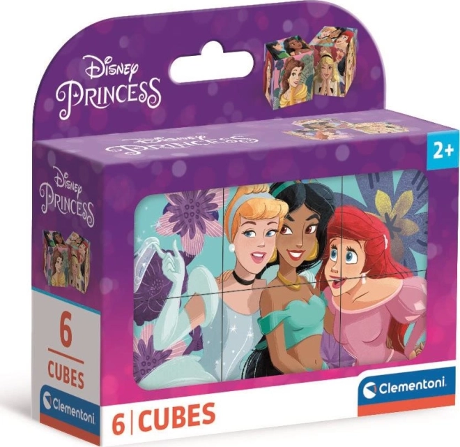 Slikovne kocke Disney princeze – 6 kocaka