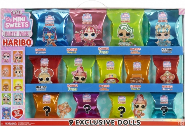 LOL Surprise Loves Mini Sweets x HARIBO party pack – set lutkica i slatkiša