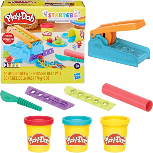 Play-Doh tvornica zabave s 3 bojama i priborom