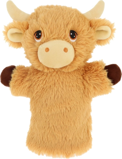 Plišani kazališni lutak na ruku Planinska Krava