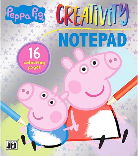 Blok za bojanje PRAŠČIĆ PEPPA – 16 listova