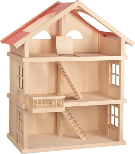 Large wooden dollhouse - up to 3 floors