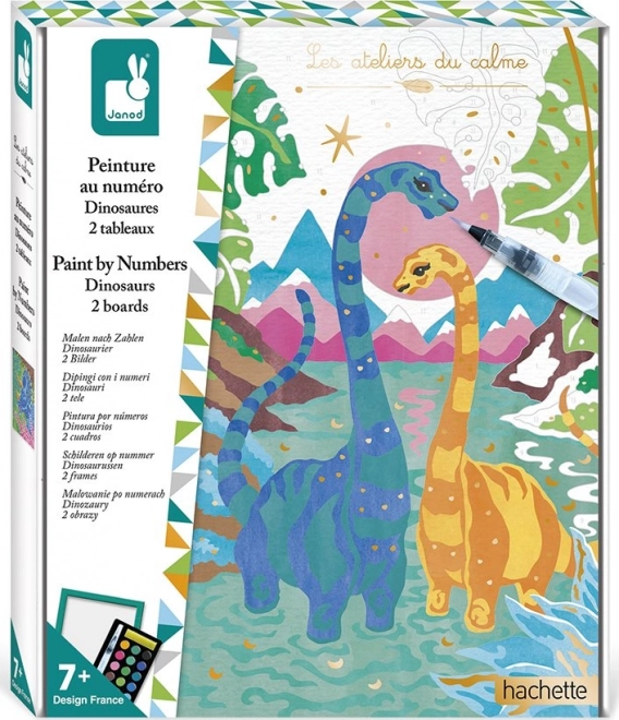 Slikanje po brojevima – dinosaurusi od JANOD-a
