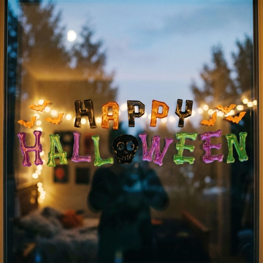 Halloween gel window sticker - 1 piece