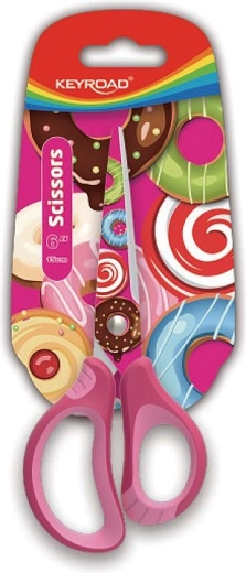 Školske škare Keyroad Tattoo Soft 15 cm