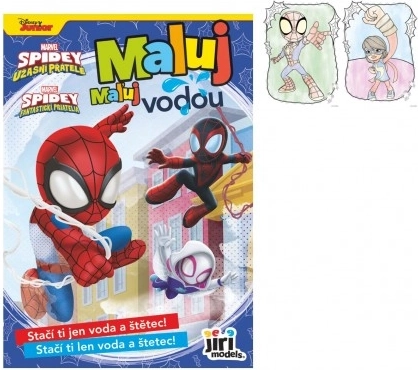 Bojanka Slikaj vodom A5 SPIDEY 15 × 21 cm