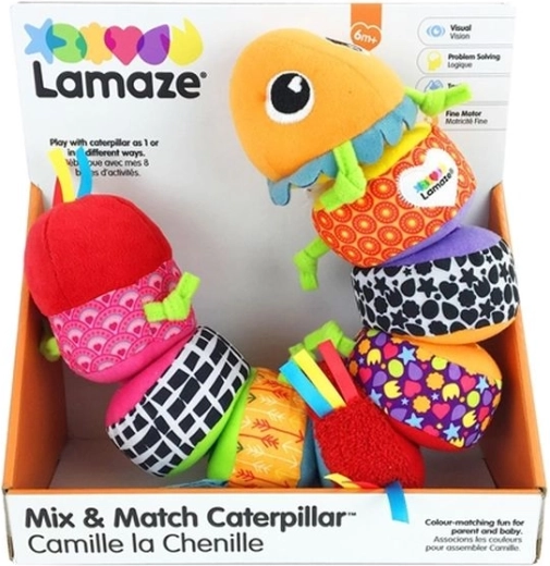 TOMY Lamaze miješajuća gusjenica Mix and Match