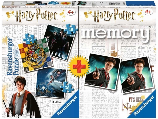 Ravensburger puzzle Harry Potter 3u1 za djecu