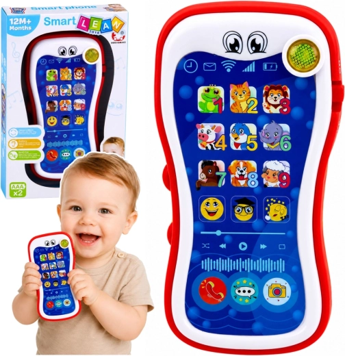 Smart Lean Toys Smart Phone interaktivni edukativni telefon za malu djecu sa zvukovima i svjetlom