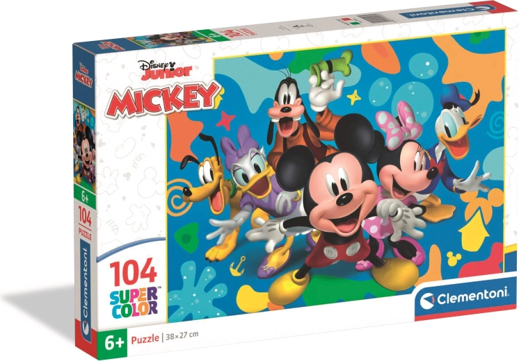 Clementoni puzzle 104 dijelova Disney MICKEY I PRIJATELJI