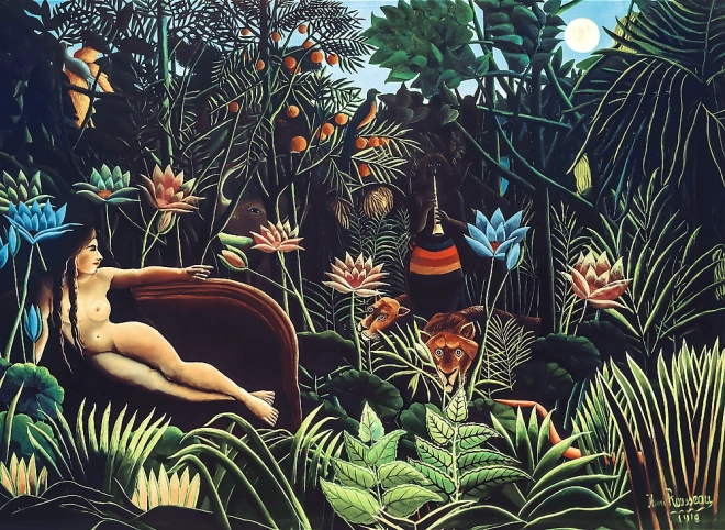 Drvene Puzzle Umjetnost: Henri Rousseau - San 200 Dijelova