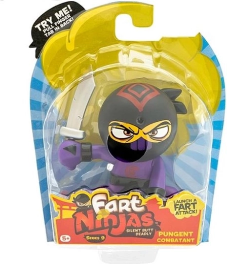 Fart Ninjas figurica sa zvukom Pungent combatant (serija 9)