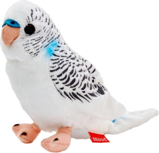 Bijela plišana tigrica 13 cm