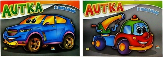 Bojanka Automobili s naljepnicama
