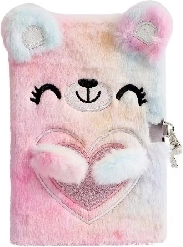 Plišani dnevnik s medvjedićem i lokotom