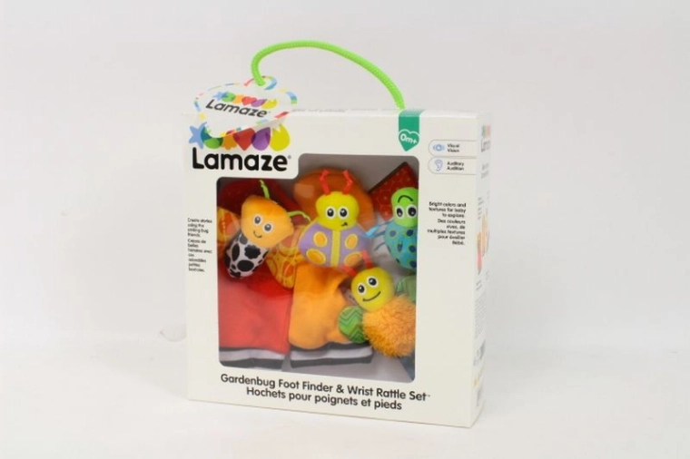 TOMY Lamaze zveckice za ruke i noge (set čarapica i narukvice)