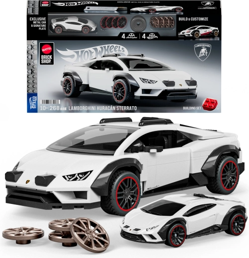 Konstruktor Mattel Brick Shop Hot Wheels Speed Series Lamborghini Huracán Sterrato