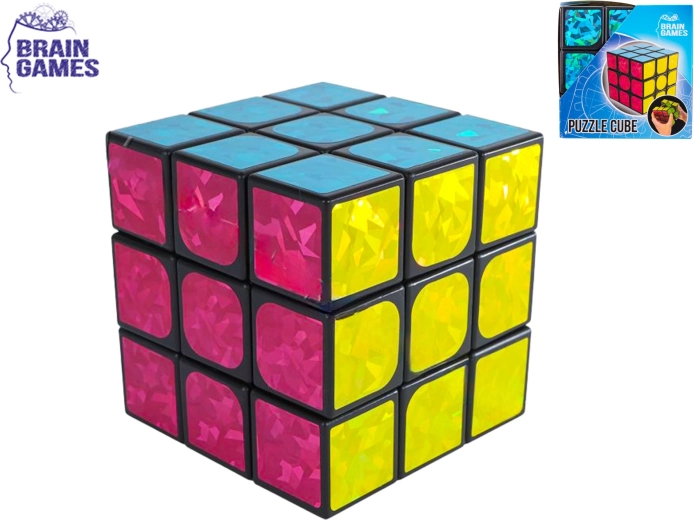 Zagonetna kocka 3x3 Brain Games 10 cm