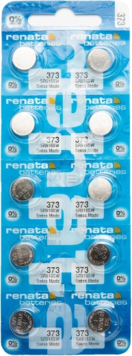 Renata 373 SR916SW gumbasta baterija za satove 1,55 V 29 mAh, pakiranje 10 kom