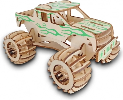 Drvene 3D Puzzle Monster Truck